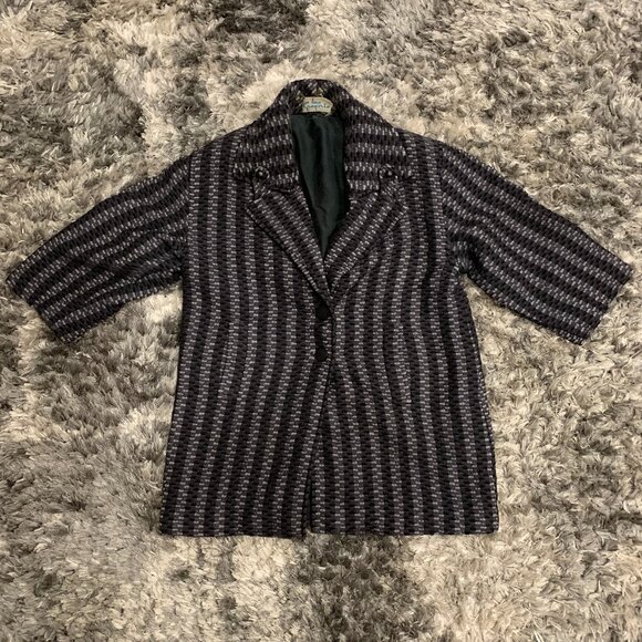 Vintage Las Gregorio Madrid premura Sabadell Barcelona Mens coat 40 - Picture 1 of 7